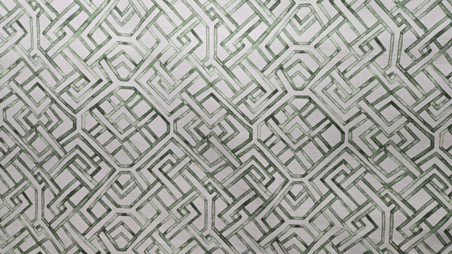 Erla 206 Greenery Fabric Sample – 100% Cotton Durable Upholstery Fabric