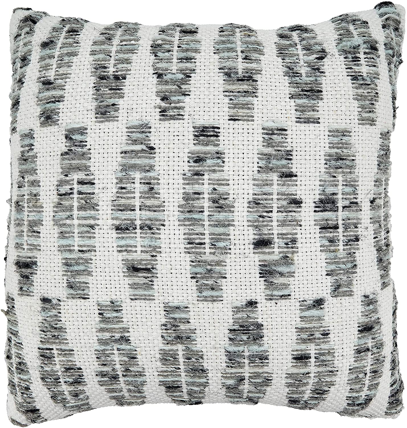 3159 GY 20'' GREY DIAMOND PILLOW