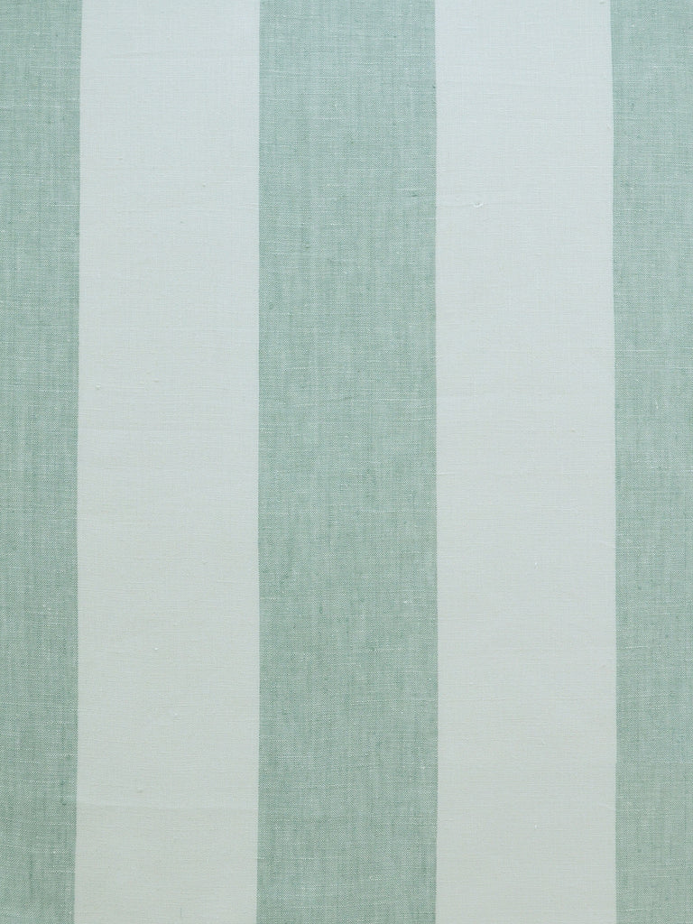 spa blue stripe print, blue stripe print, spa blue wide stripe fabric