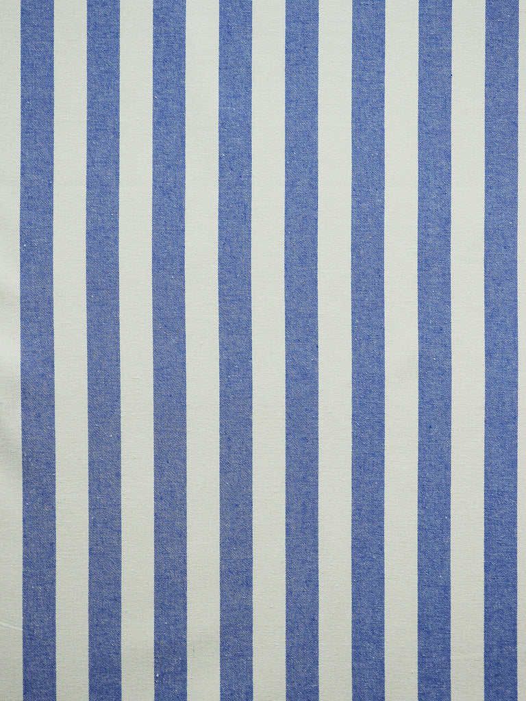 blue stripe fabric, blue drapery fabric, internet fabric store