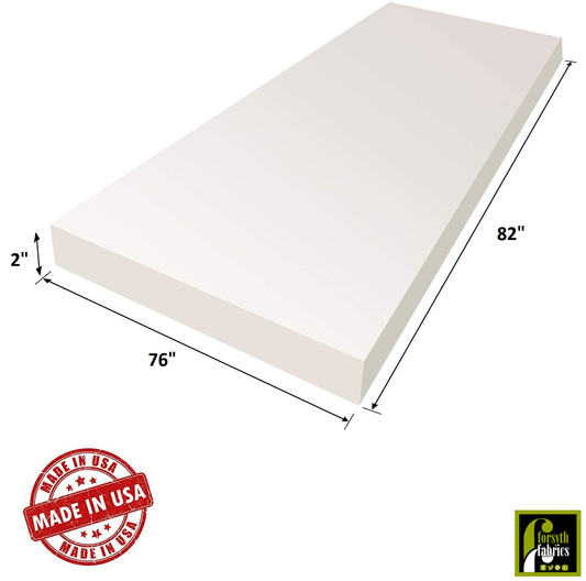 Foam HD Reg 2''X 82''X76''