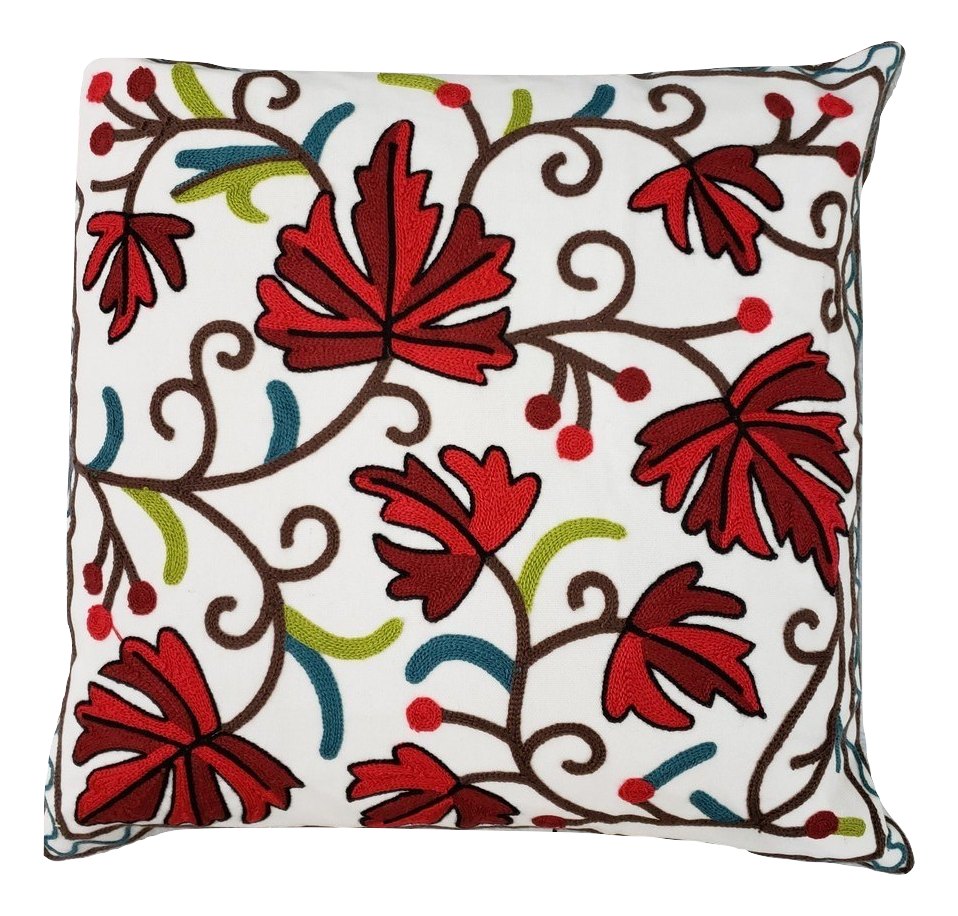 EMBROIDERY CUSHION COVER