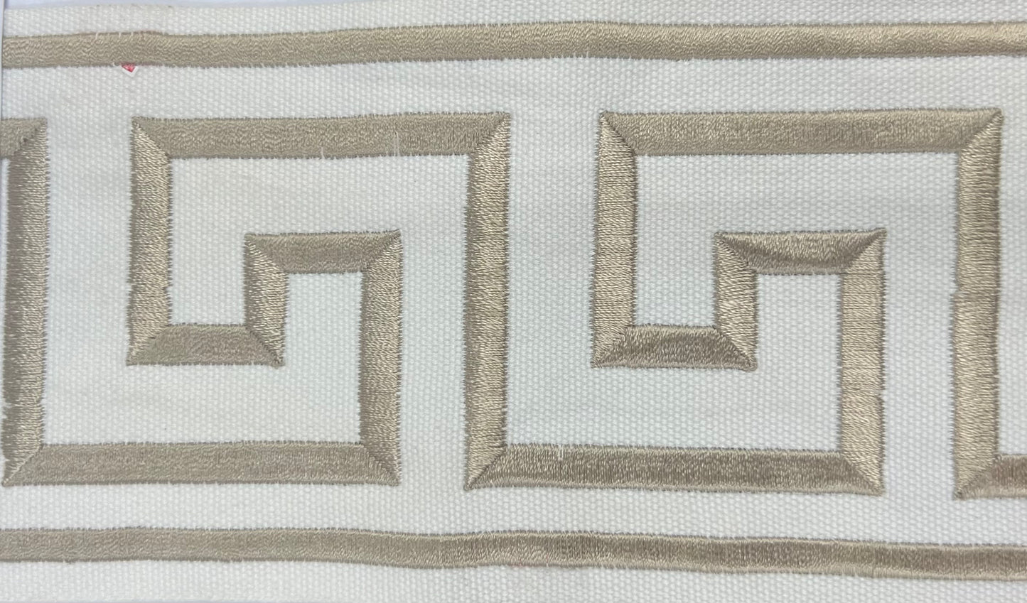 300 Felix 3.5"–4" Embroidered Greek Key Tape Trim