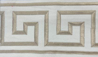 300 Felix 3.5"–4" Embroidered Greek Key Tape Trim
