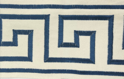 300 Felix 3.5"–4" Embroidered Greek Key Tape Trim