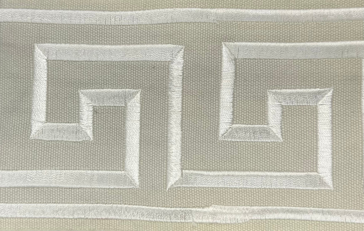 300 Felix 3.5"–4" Embroidered Greek Key Tape Trim