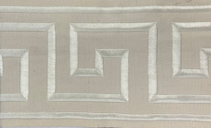 300 Felix 3.5"–4" Embroidered Greek Key Tape Trim