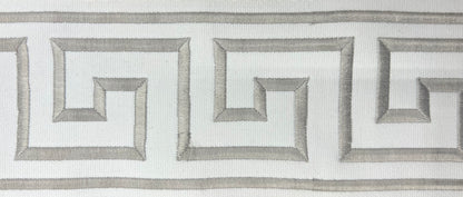 300 Felix 3.5"–4" Embroidered Greek Key Tape Trim