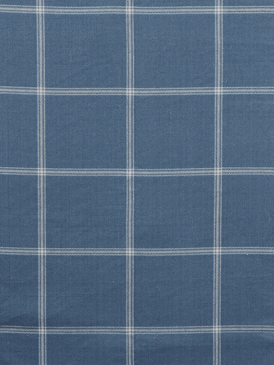 blue check fabric, check fabric, designer fabric