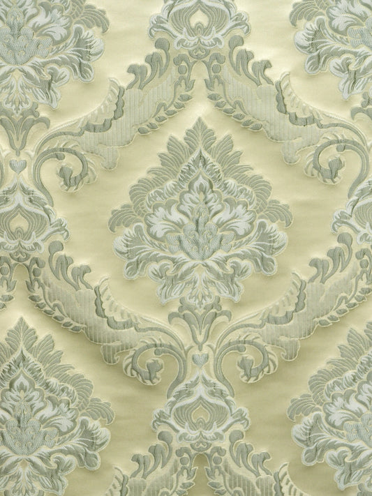 damask fabric, medallion fabric, designer fabric